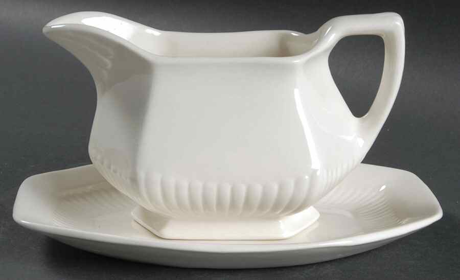 Empress Gravy Boat & Underplate by Adams China-1