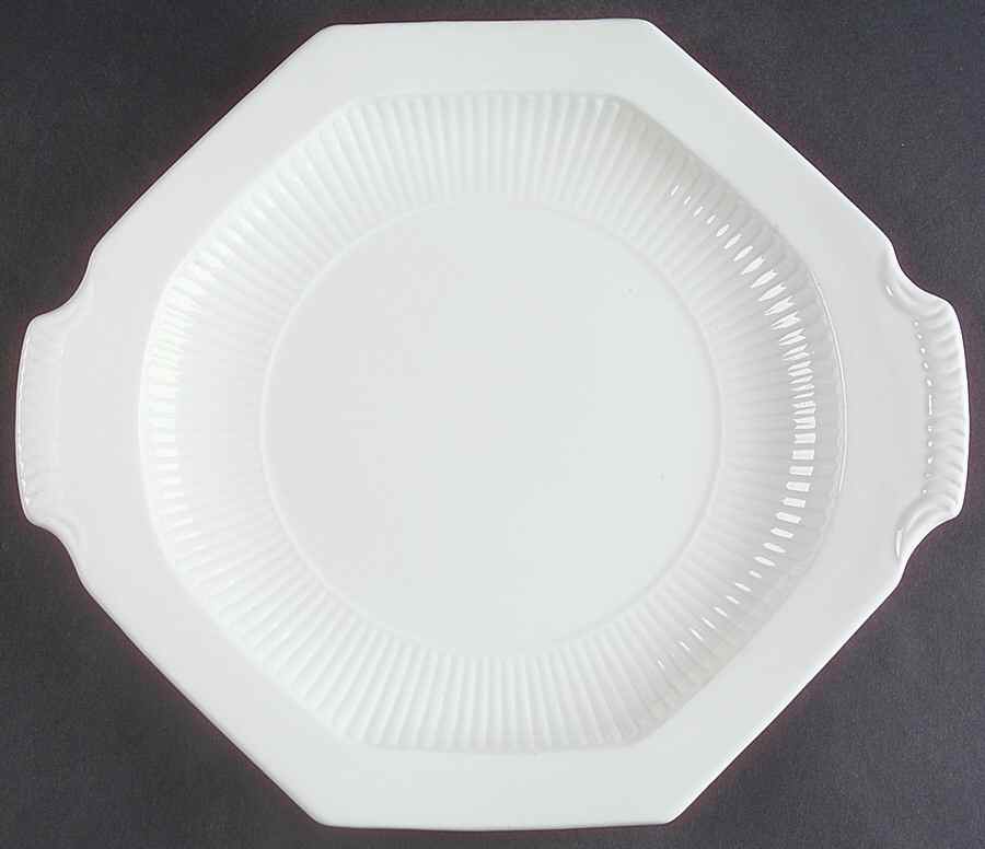 Empress Octagonal Handled Cake Plate by Adams China-1