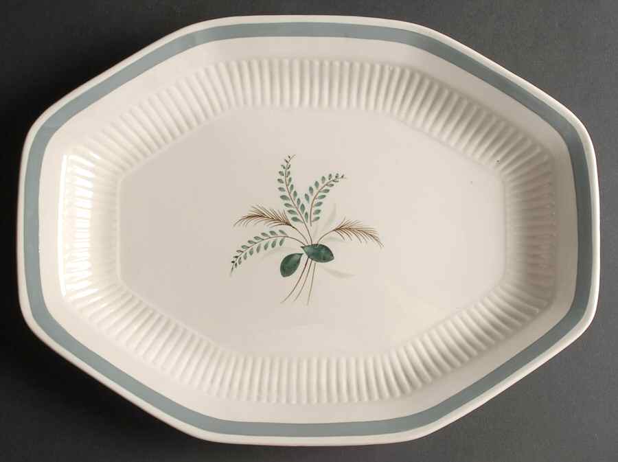 Fairmont 13" Oval Serving Platter by Adams China-1