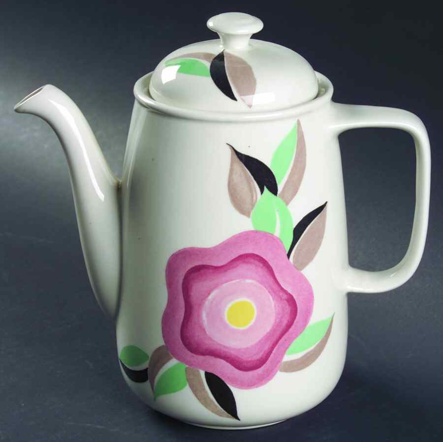 Florida Coffee Pot & Lid by Adams China-1