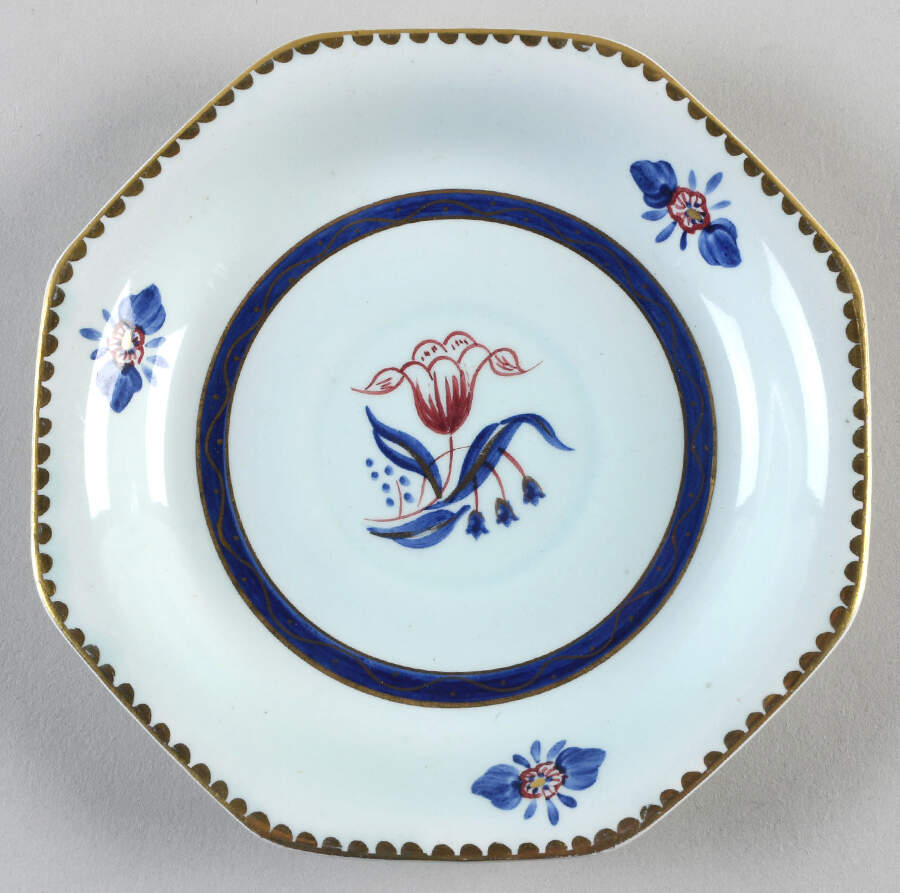 Georgian Saucer for Oversized Cup by Adams China-1