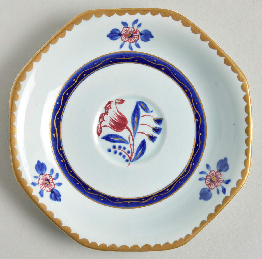Georgian Saucer for Demitasse Cup by Adams China-1