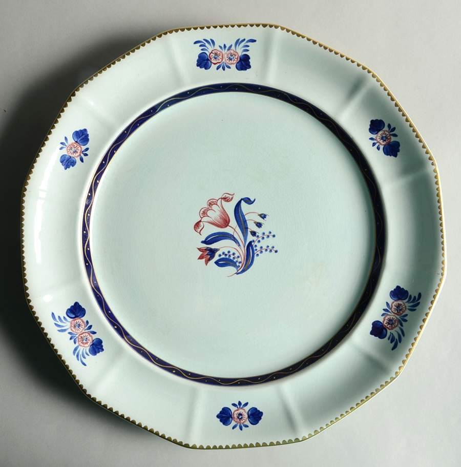 Georgian 12" Chop Plate (Round Platter) by Adams China-1