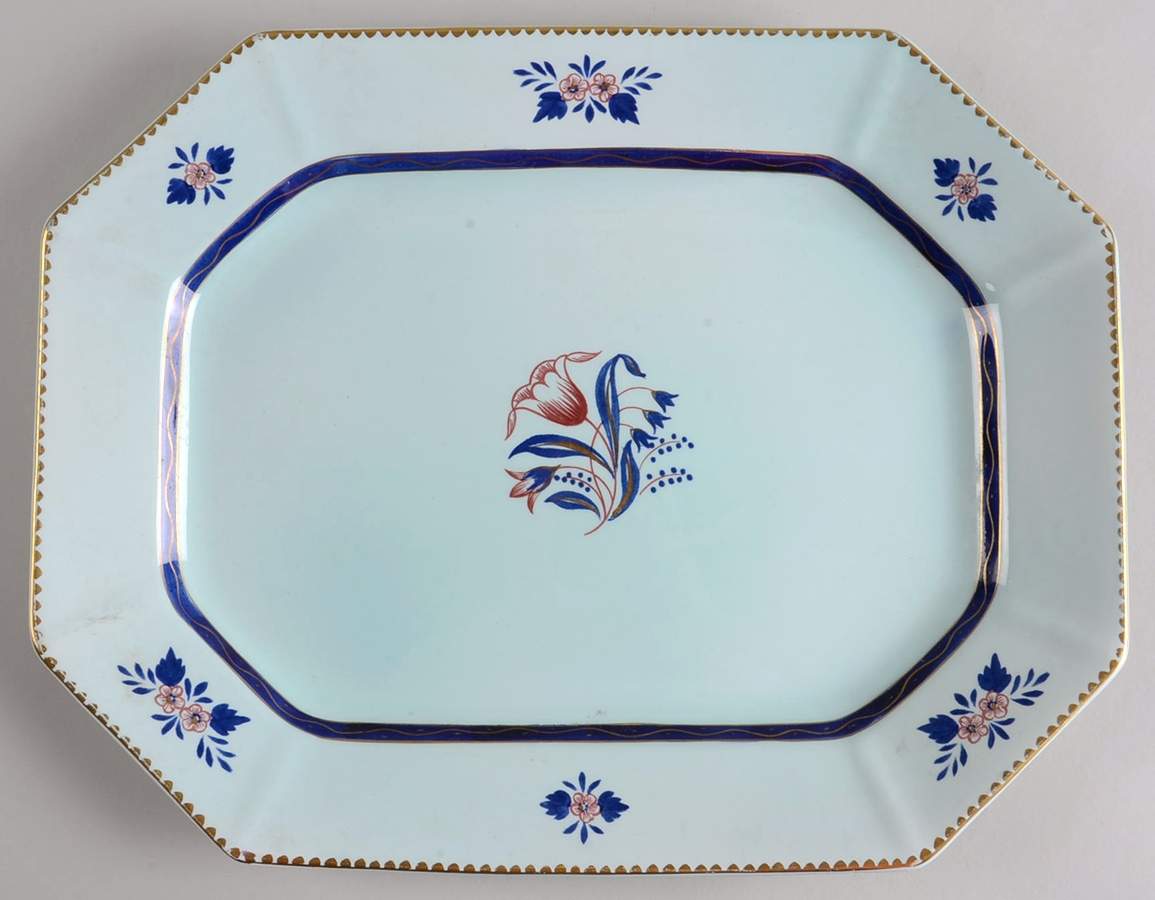 Georgian 14" Oval Serving Platter by Adams China-1