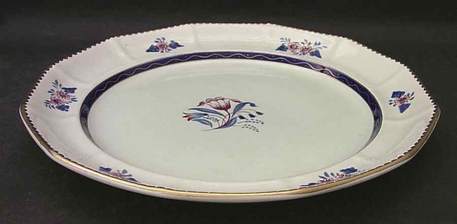 Georgian 12" Chop Plate (Round Platter) by Adams China-1