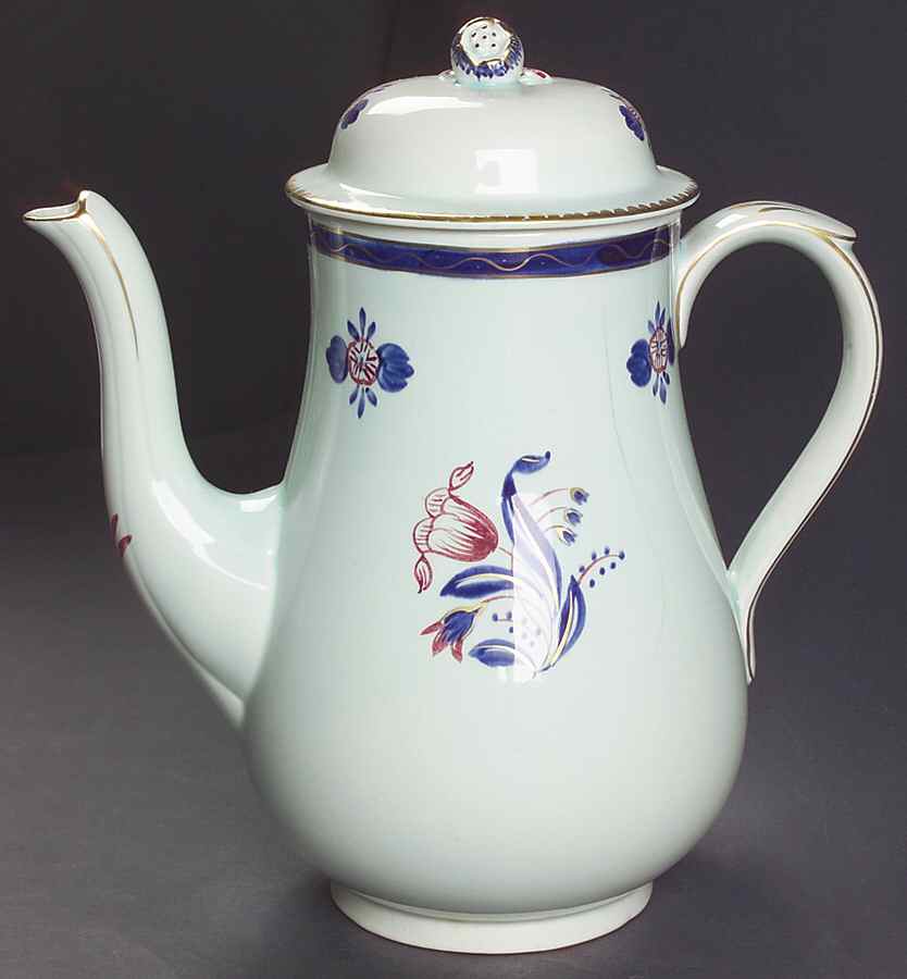 Georgian Coffee Pot & Lid by Adams China-1