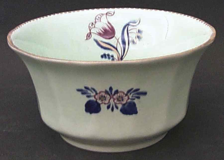 Georgian Cranberry Bowl by Adams China-1