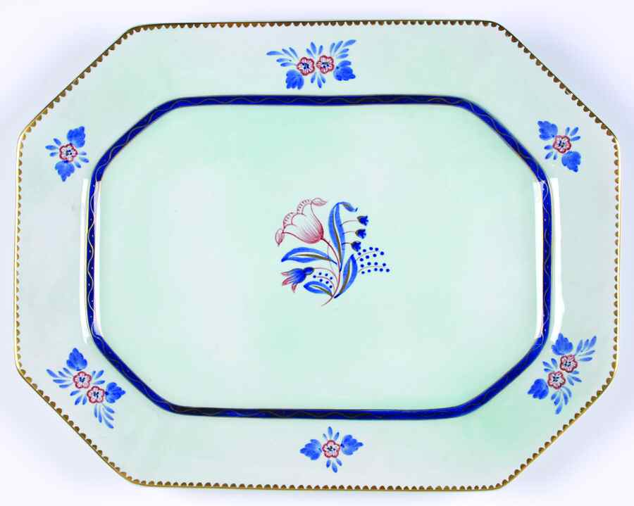 Georgian 13" Oval Serving Platter by Adams China-1