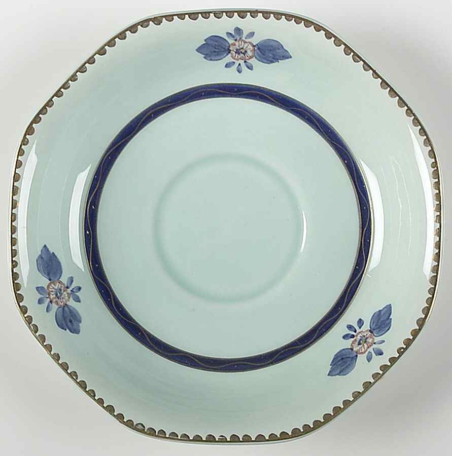 Georgian Saucer for Flat Cup by Adams China-1