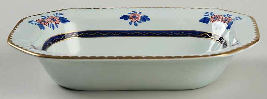Georgian 8" Oval Vegetable Bowl by Adams China-1