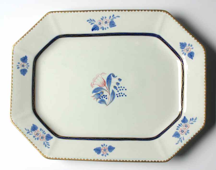 Georgian 14" Oval Serving Platter by Adams China-1