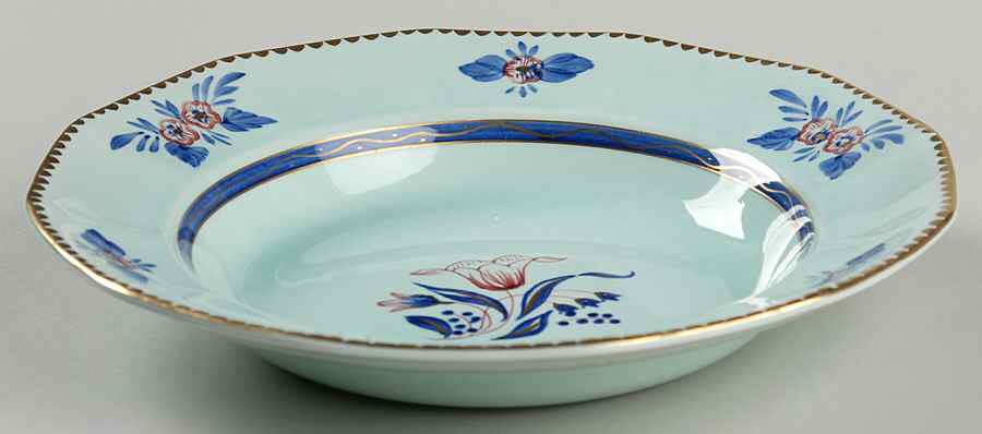 Georgian Rim Soup Bowl by Adams China-1
