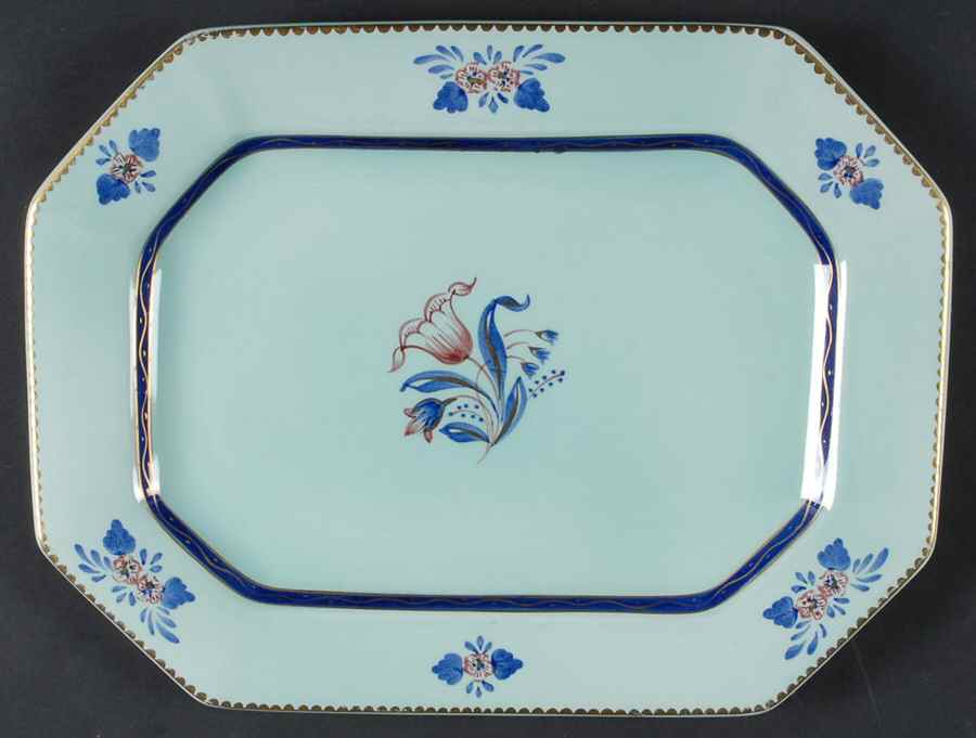 Georgian 11" Oval Serving Platter by Adams China-1