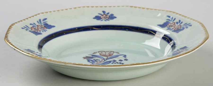 Georgian Rim Soup Bowl by Adams China-1