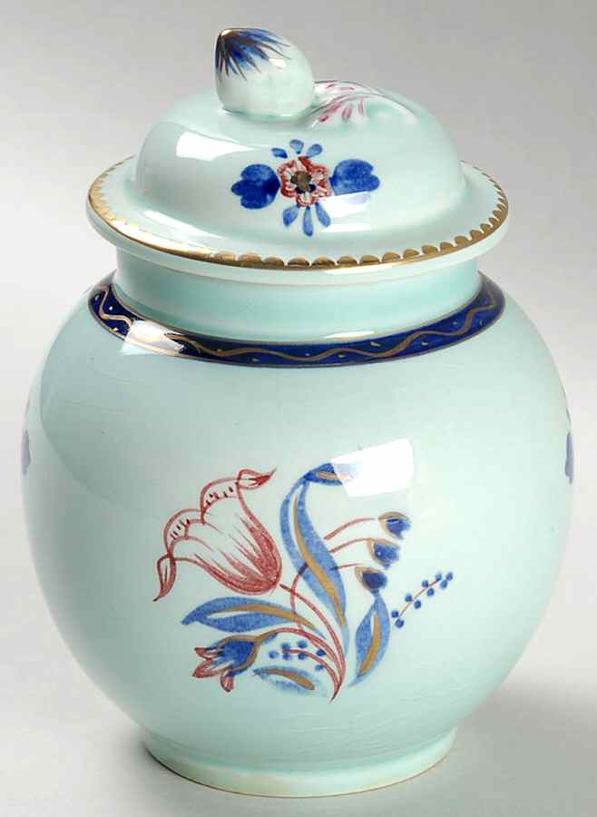 Georgian Sugar Bowl & Lid by Adams China-1