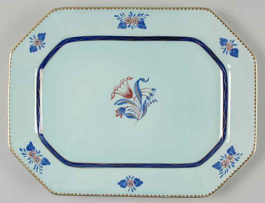 Georgian 12" Oval Serving Platter by Adams China-1