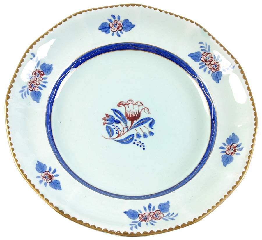 Georgian Dinner Plate by Adams China-1
