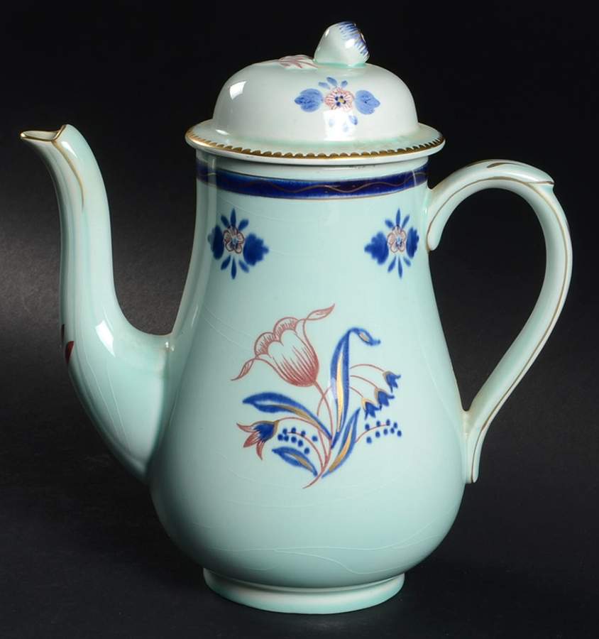 Georgian Coffee Pot & Lid by Adams China-1