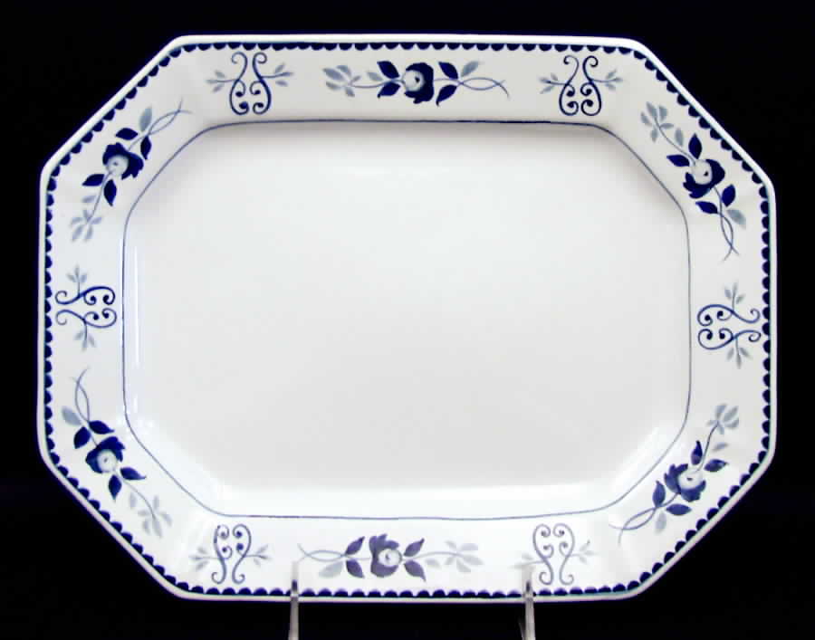 Gloucester 11" Oval Serving Platter by Adams China-1
