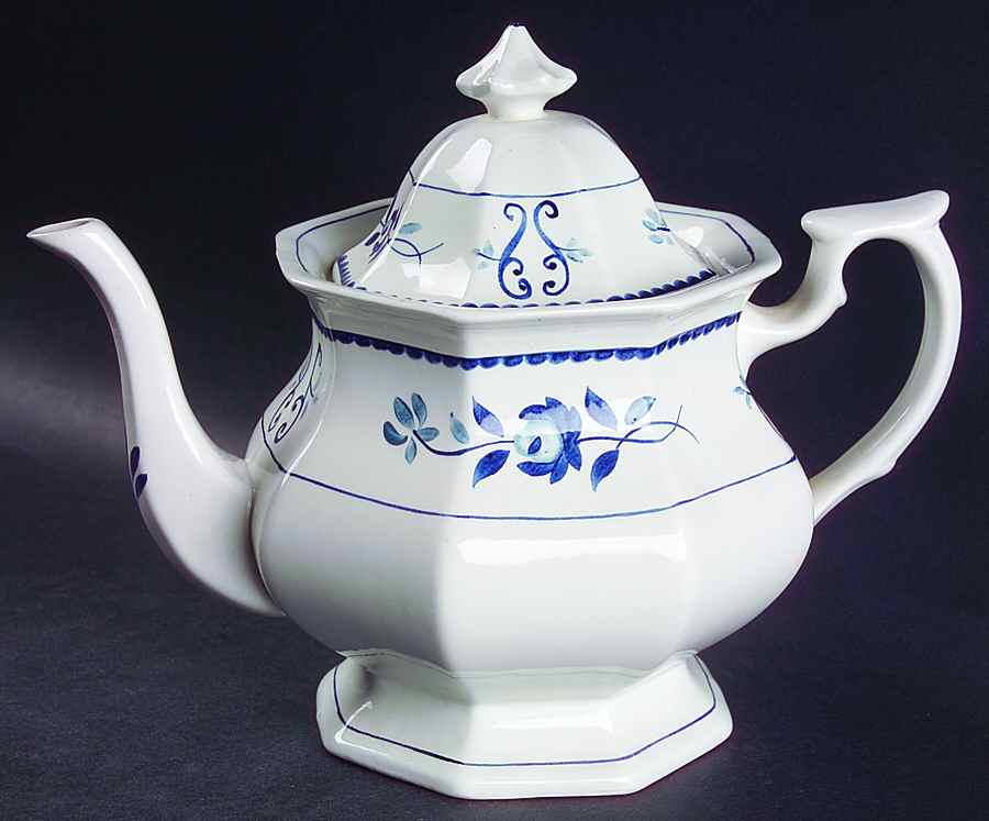 Gloucester Teapot & Lid by Adams China-1