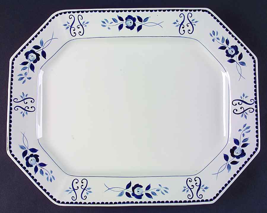 Gloucester 15" Oval Serving Platter by Adams China-1