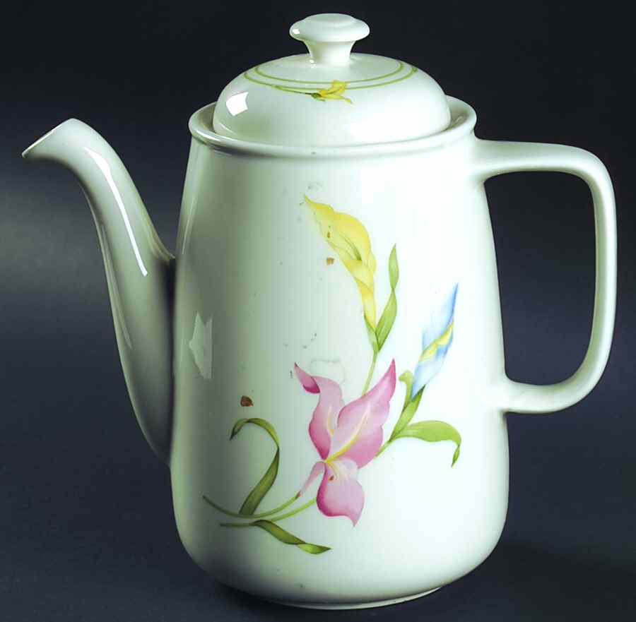 Iris Teapot & Lid by Adams China-1