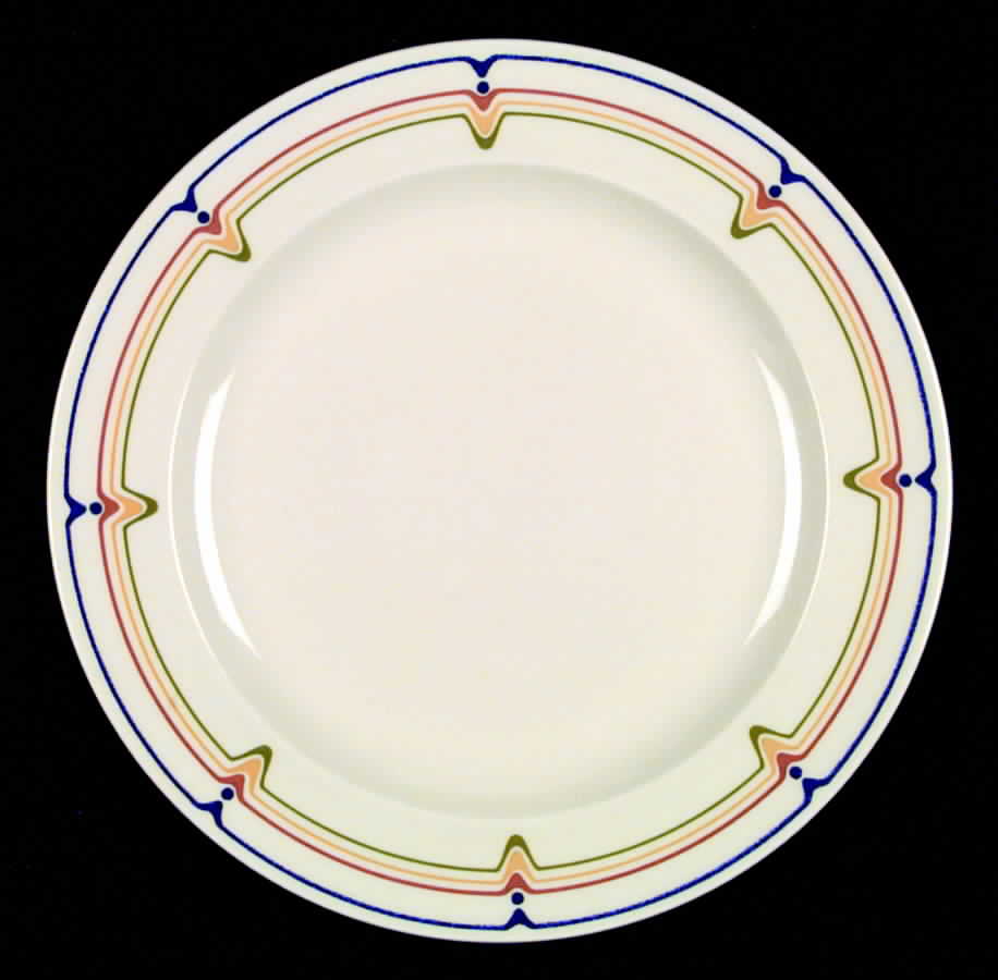 Jazz Dinner Plate by Adams China-1