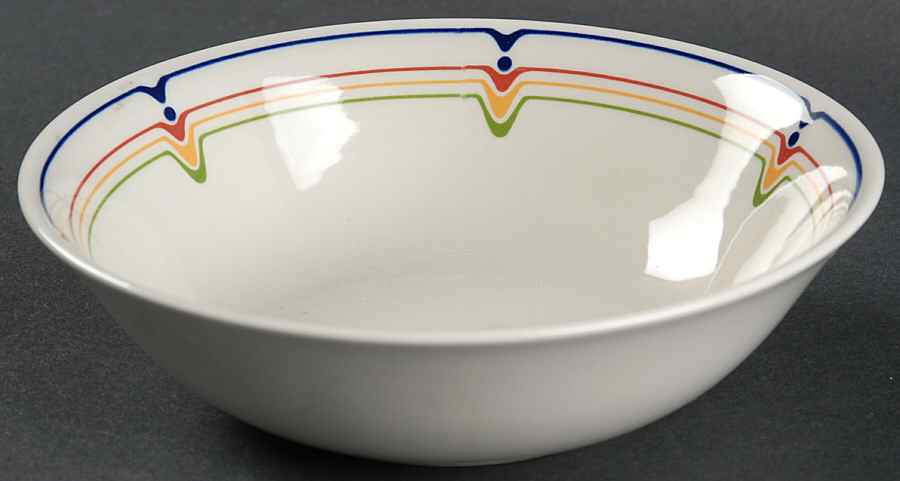 Jazz Coupe Cereal Bowl by Adams China-1