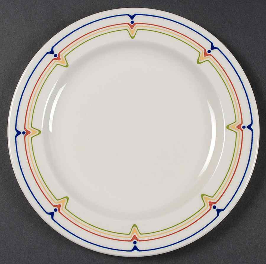 Jazz Salad Plate by Adams China-1