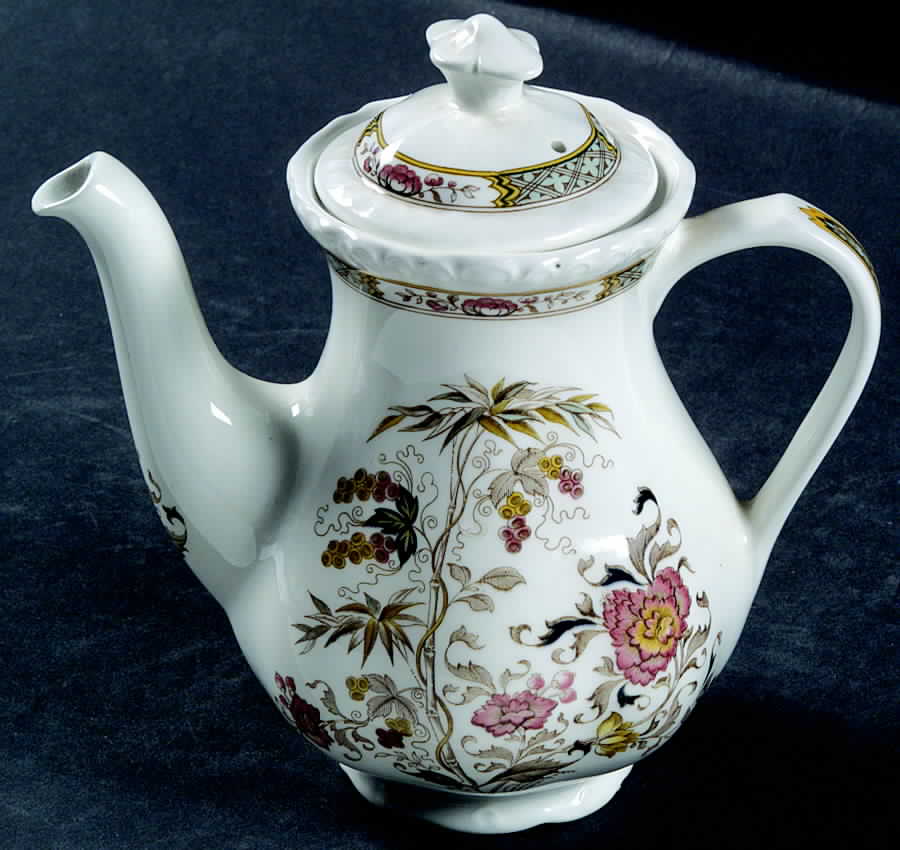Jeddo Individual Coffee Pot & Lid by Adams China-1