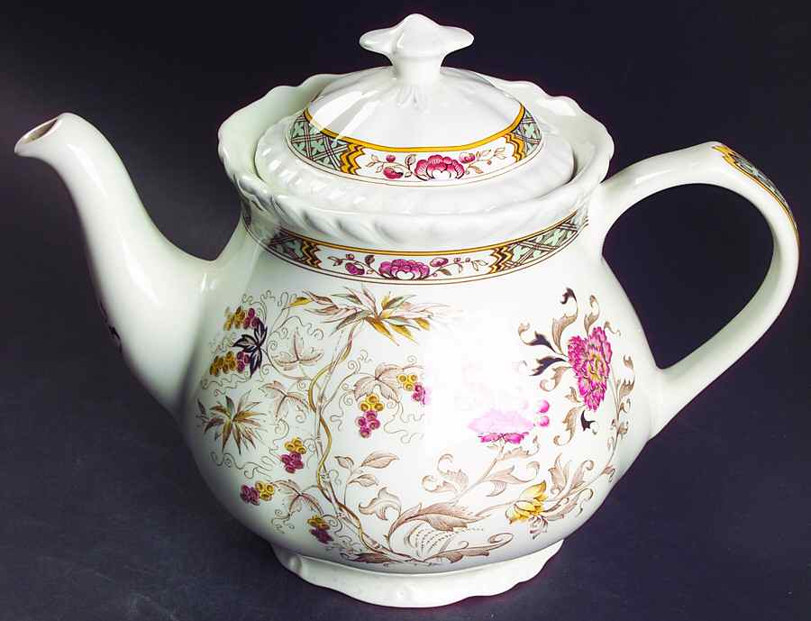 Jeddo Teapot & Lid by Adams China-1