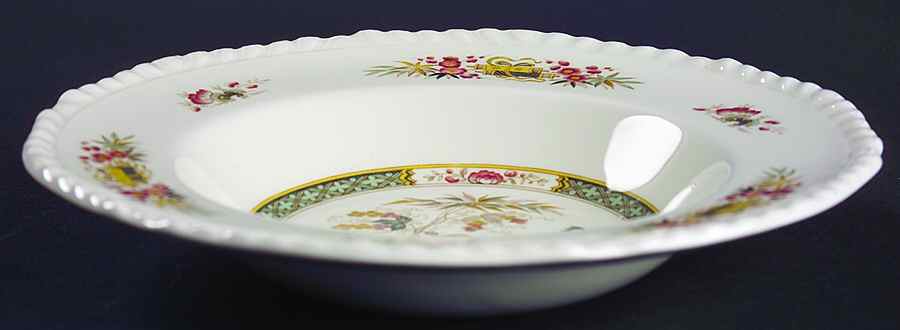 Jeddo Rim Soup Bowl by Adams China-1