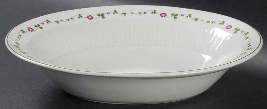 Karina 9" Oval Vegetable Bowl by Adams China-1