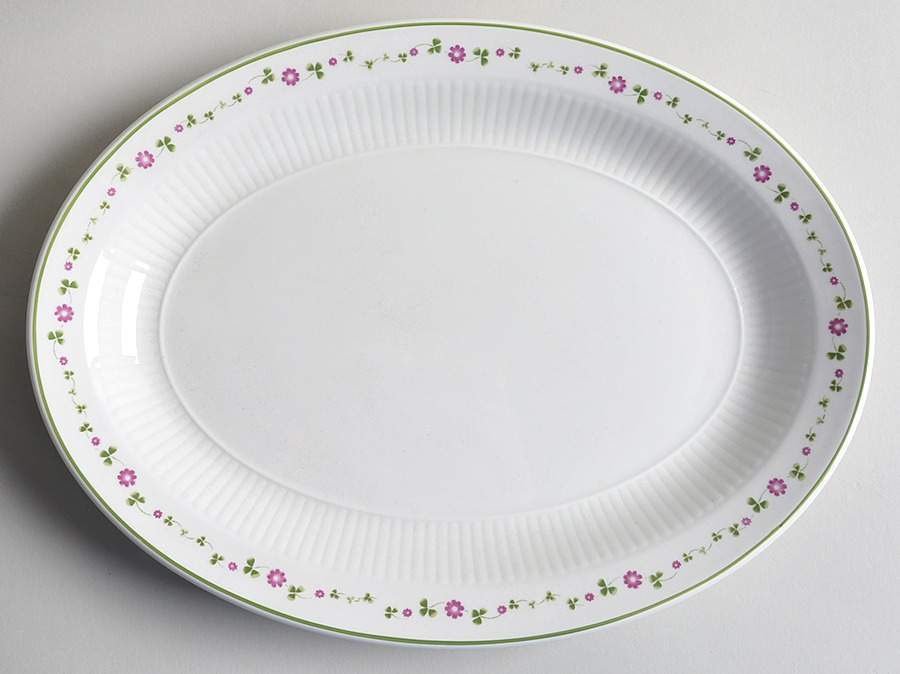 Karina 12" Oval Serving Platter by Adams China-1