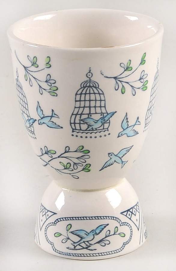 Khayyam Rubaiyat Double Egg Cup by Adams China-1