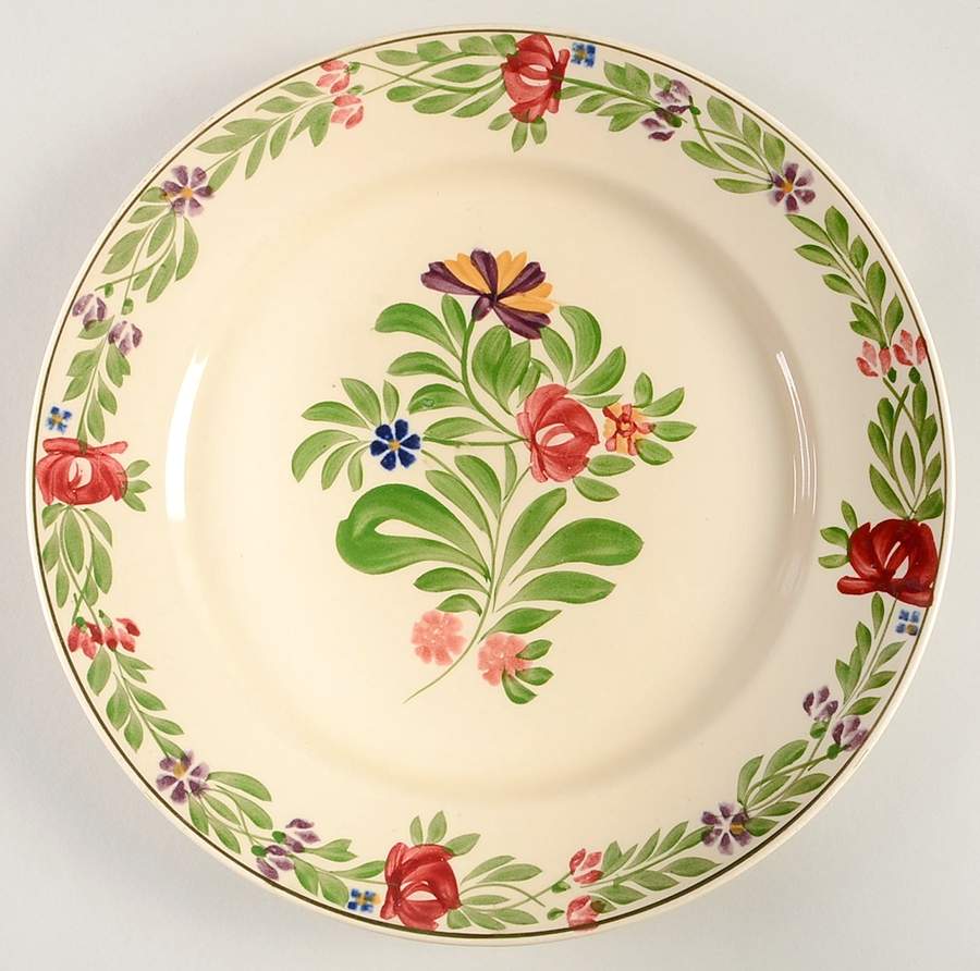 Lakewood (Scalloped) Dinner Plate by Adams China-1