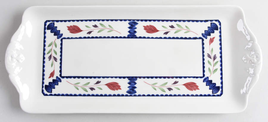 Lancaster 15" Sandwich Tray by Adams China-1