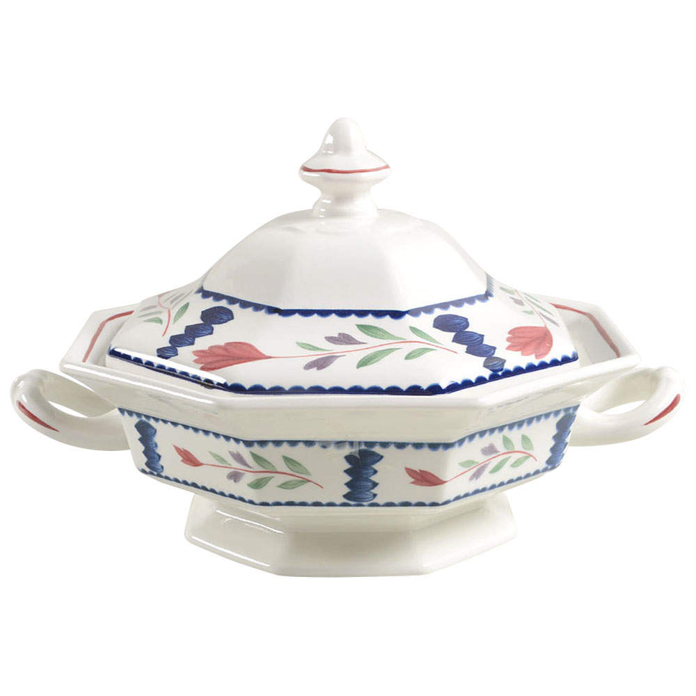 Lancaster Round Covered Vegetable by Adams China-1