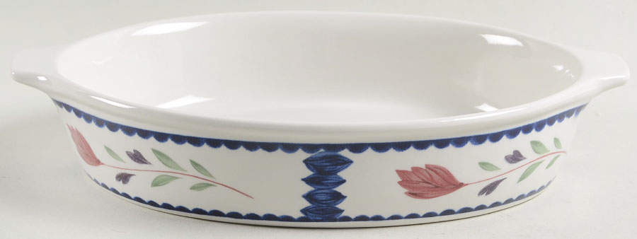 Lancaster 9" Oval Baker by Adams China-1