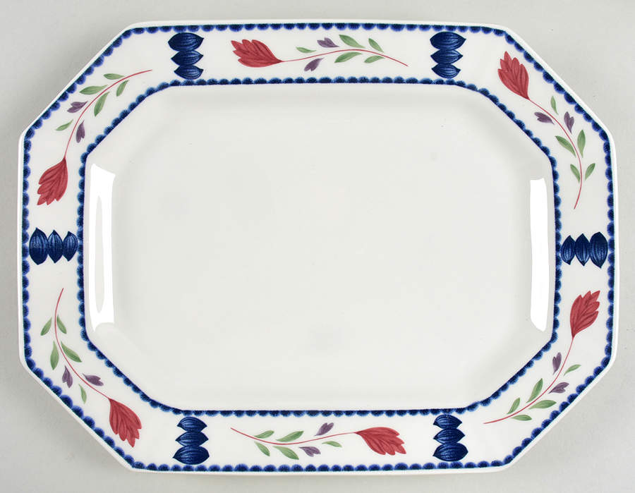 Lancaster 12" Oval Serving Platter by Adams China-1