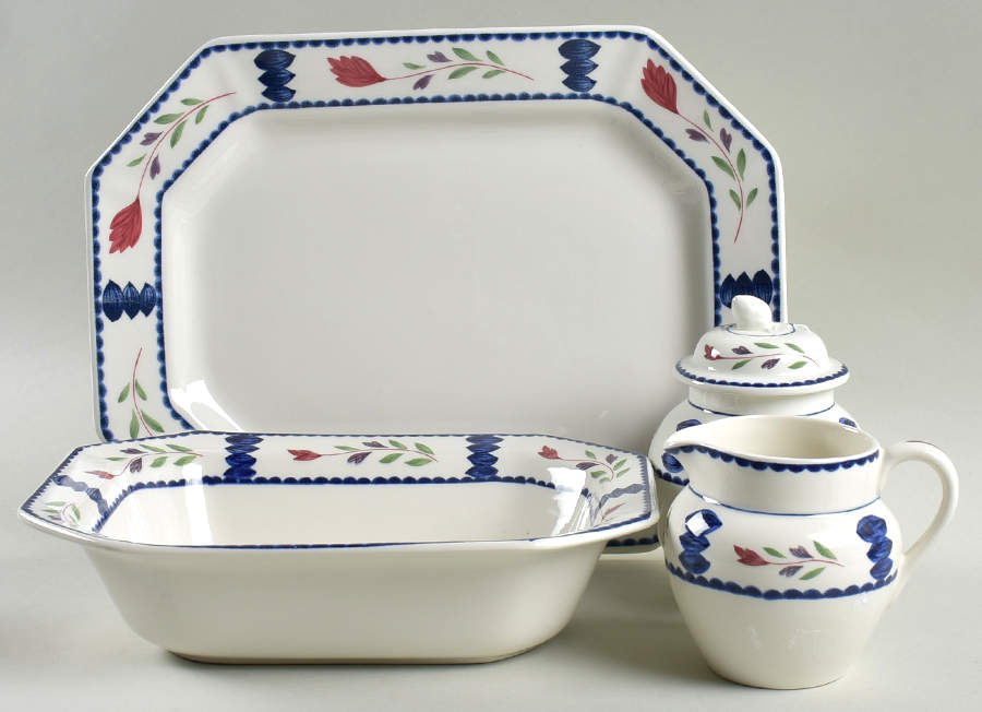 Lancaster 5 Piece Hostess Set by Adams China-1