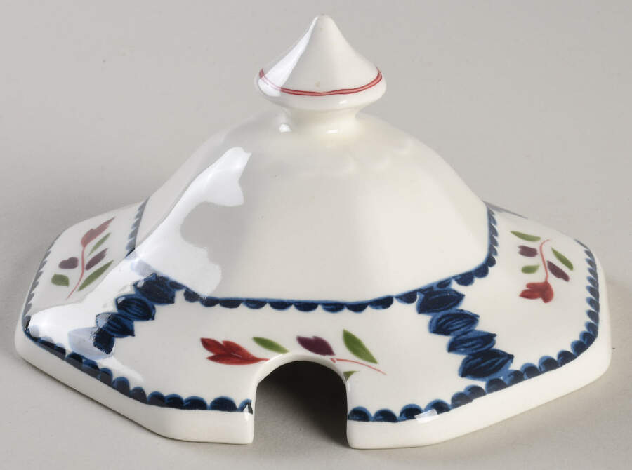 Lancaster Lid for Sauce Boat by Adams China-1