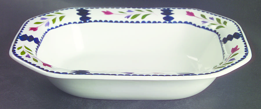 Lancaster 10" Oval Vegetable Bowl by Adams China-1