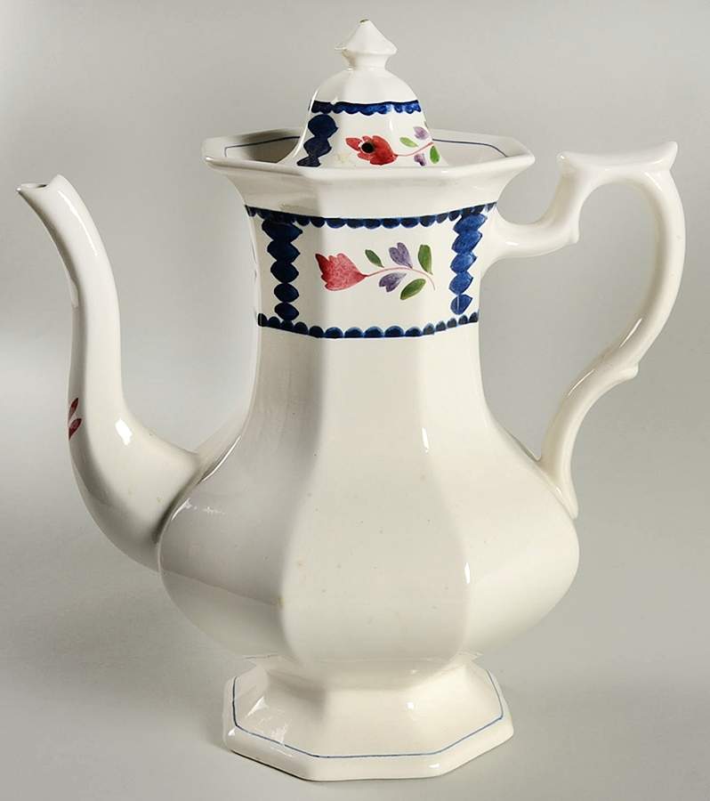 Lancaster Coffee Pot & Lid by Adams China-1