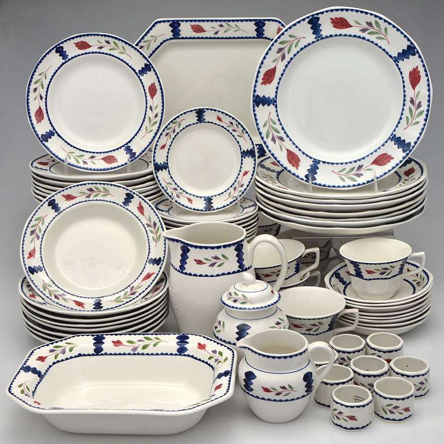 Lancaster 62 Piece Estate Set by Adams China-1
