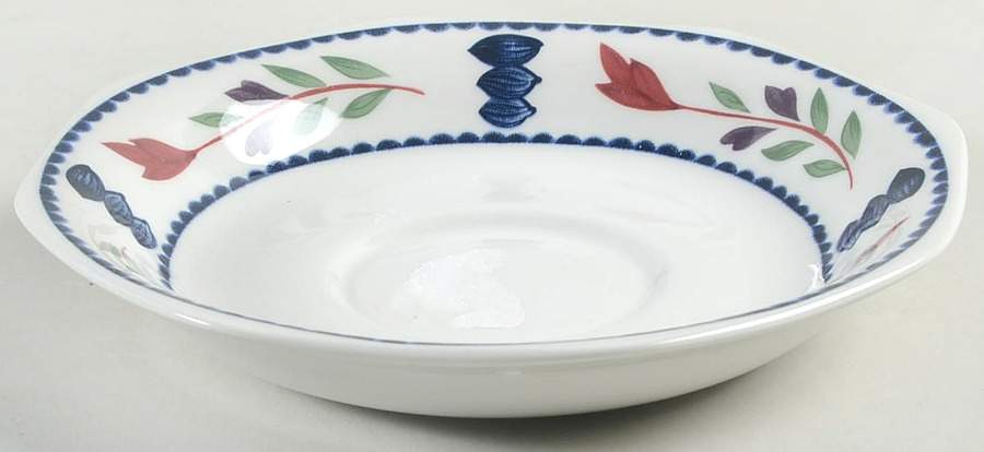 Lancaster Breakfast/Cream Soup Saucer for CSSBRL by Adams China-1