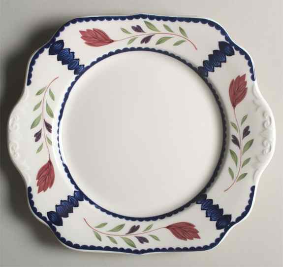 Lancaster Square Handled Cake Plate by Adams China-1