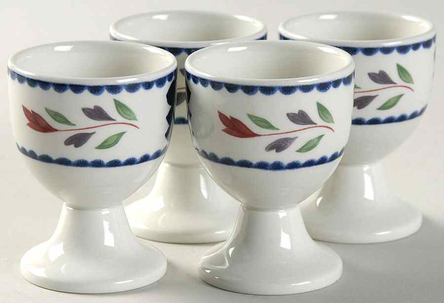 Lancaster Single Egg Cup - Set of 4 by Adams China-1