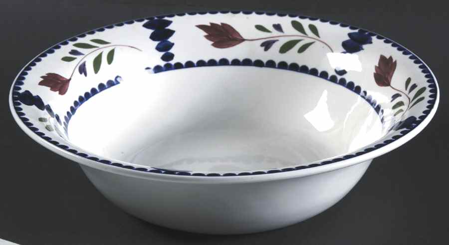 Lancaster 9" Round Vegetable Bowl by Adams China-1