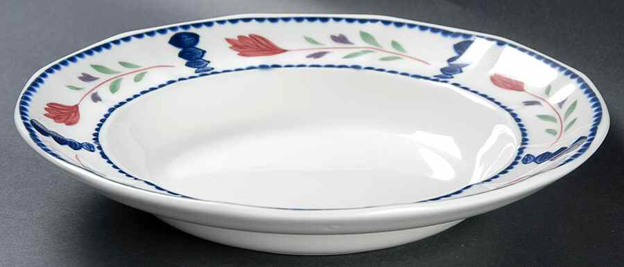 Lancaster Large Rim Soup Bowl by Adams China-1